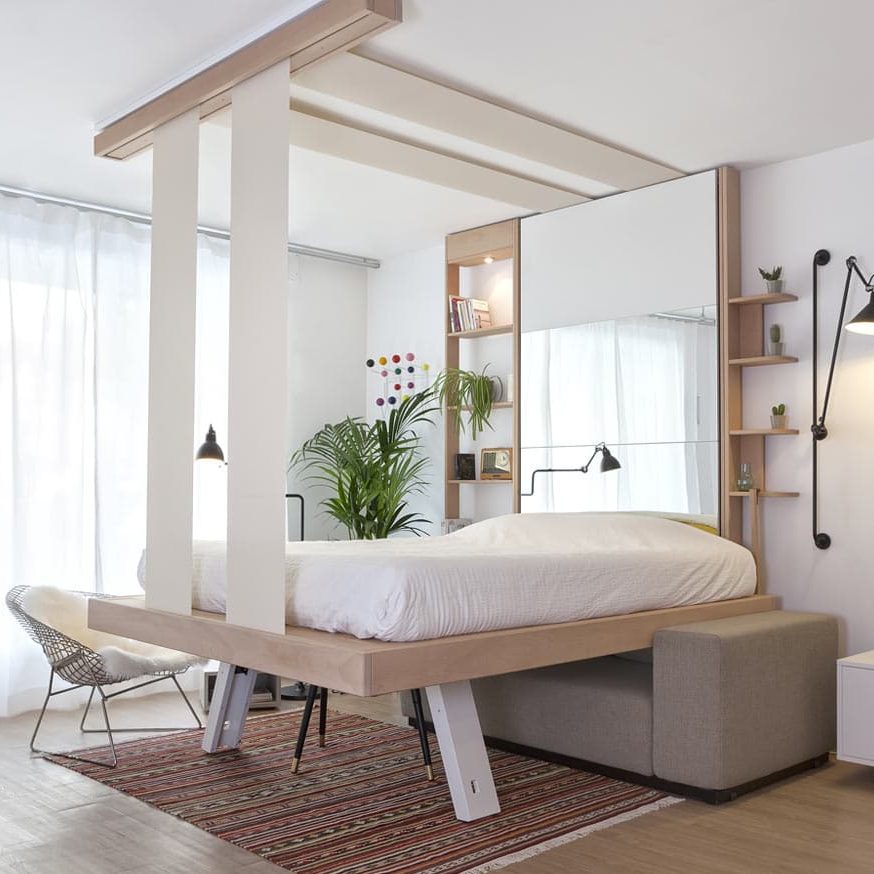 Le lit escamotable, une solution gain de place - Espace