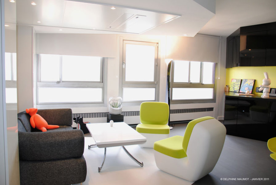 bedup ice cube - leblogdeco.fr rangement pratique petits espaces gain de place lit escamotable plafond bedup