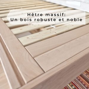 lit escamotable plafond bedup fabrication hêtre massif