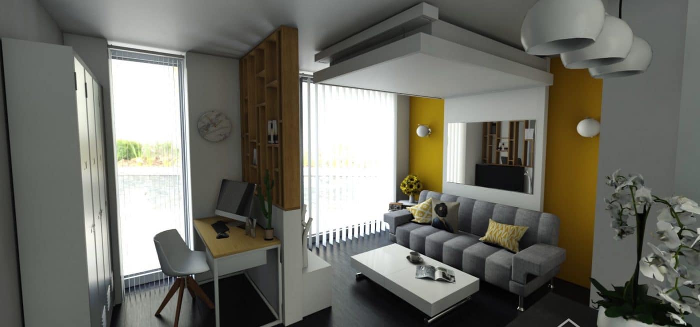 bedup lit au plafond relooking appart aménagement malin gain de place lit relevable plafond lit escamotable bedup®