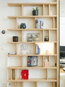 bibliotheque bois massif Symphonie hetre 2
