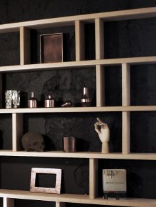 bibliotheque bois massif Symphonie design