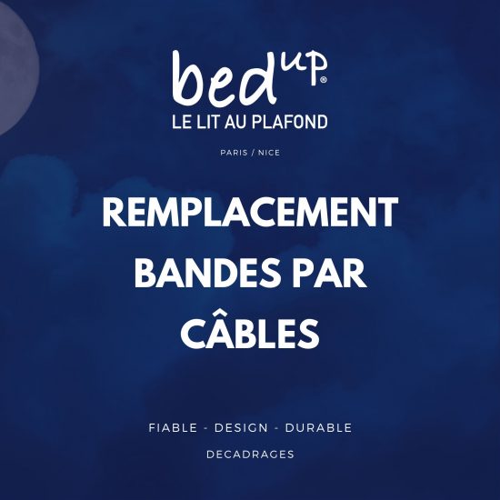 service remplacement bandes par câbles