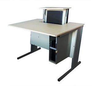 bureau école escamotable pmr