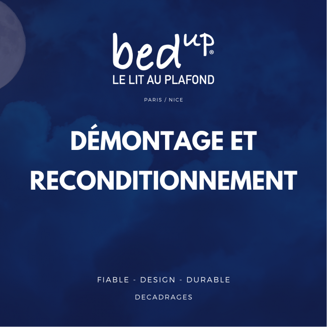 service démontage et reconditionnement