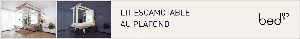 Lit escamotable au plafond bedUp®