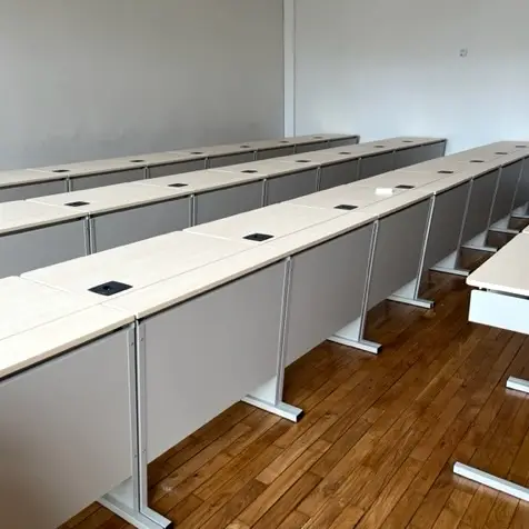 Bureau informatique escamotable Milena / ICP Paris / La Salle Passy Buzenval
