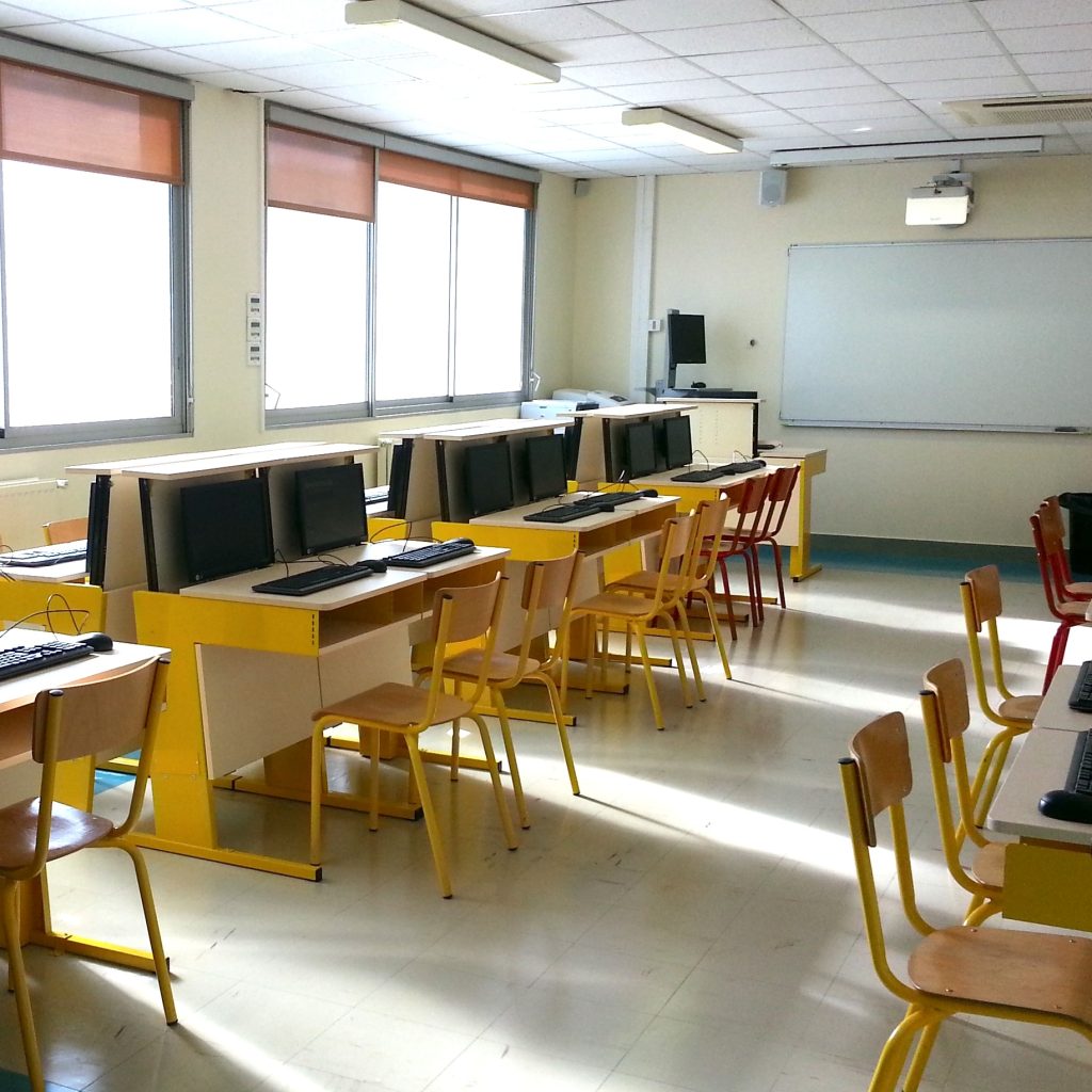 Bureau informatique escamotable Milena / Saint-Aspais